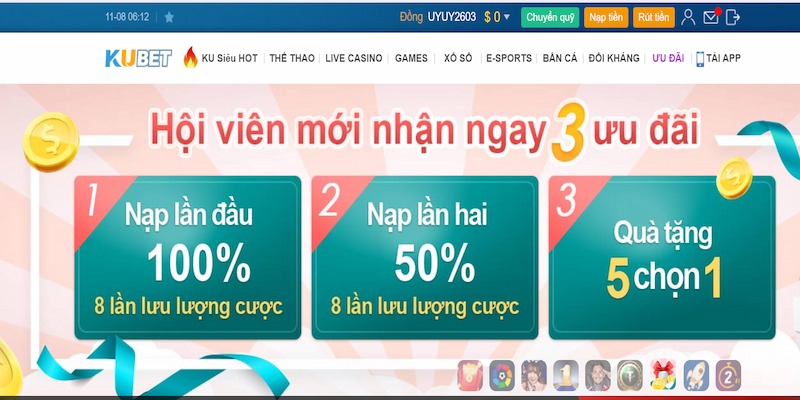 3+ khuyến mãi casino xịn sò