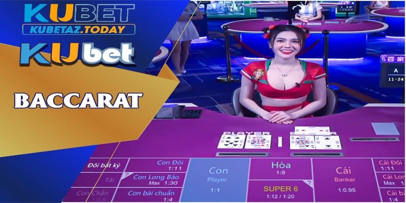 Baccarat Kubet có lượng người chơi lớn